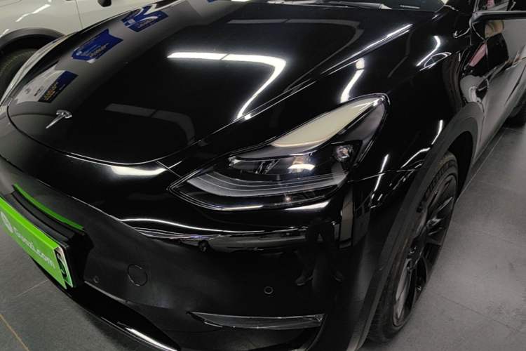 Used Tesla Model Y 2021 Standard Range Rear-Wheel Drive Version Left Front Headlight
