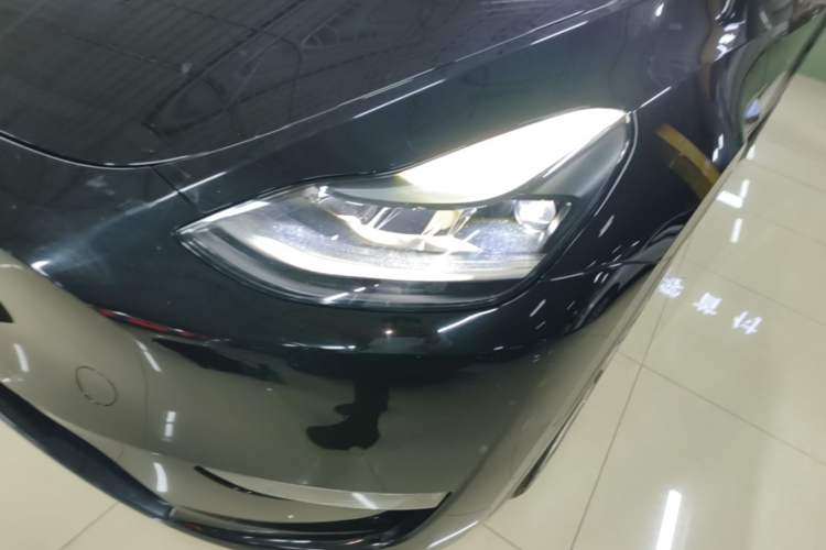Used Tesla Model Y 2021 Standard Range Rear-Wheel Drive Version Left Front Headlight