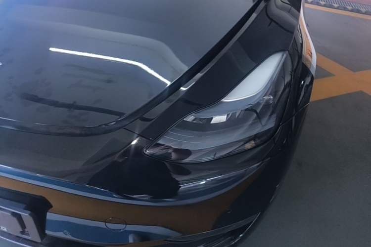 Used Tesla Model Y 2021 Standard Range Rear-Wheel Drive Version Left Front Headlight