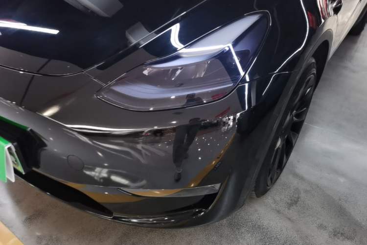 Used Tesla Model Y 2021 Standard Range Rear-Wheel Drive Version Left Front Headlight