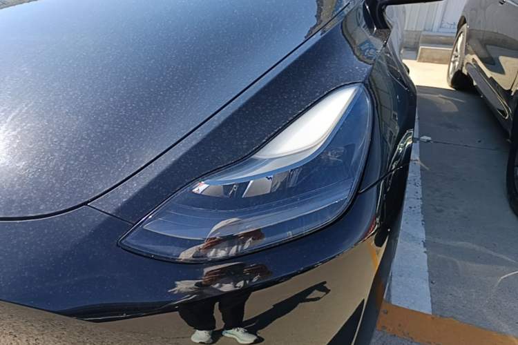 Used Tesla Model Y 2021 Standard Range Rear-Wheel Drive Version Left Front Headlight