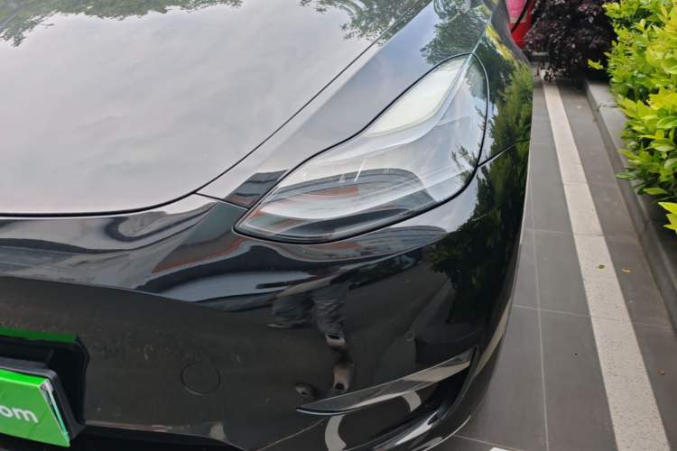 Used Tesla Model Y 2021 Standard Range Rear-Wheel Drive Version Left Front Headlight