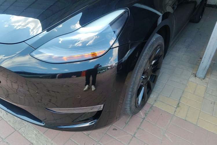 Used Tesla Model Y 2021 Revised Version 2 Long-Range All-Wheel-Drive Edition Left Front Headlight
