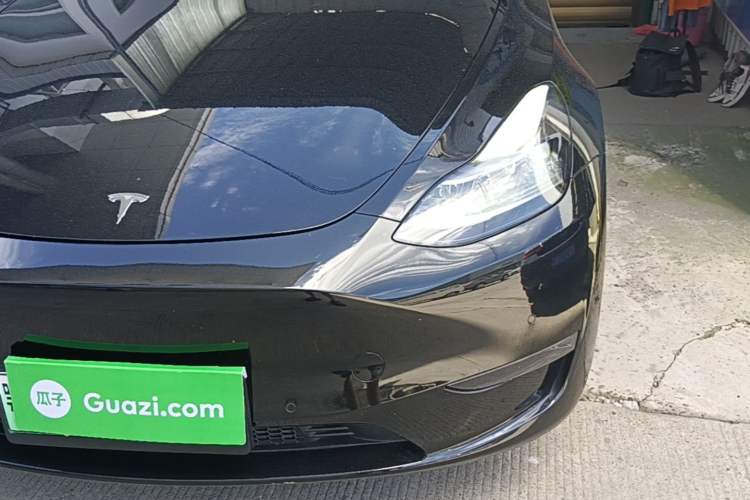 Used Tesla Model Y 2021 Long-Range All-Wheel-Drive Version 3D7 Left Front Headlight