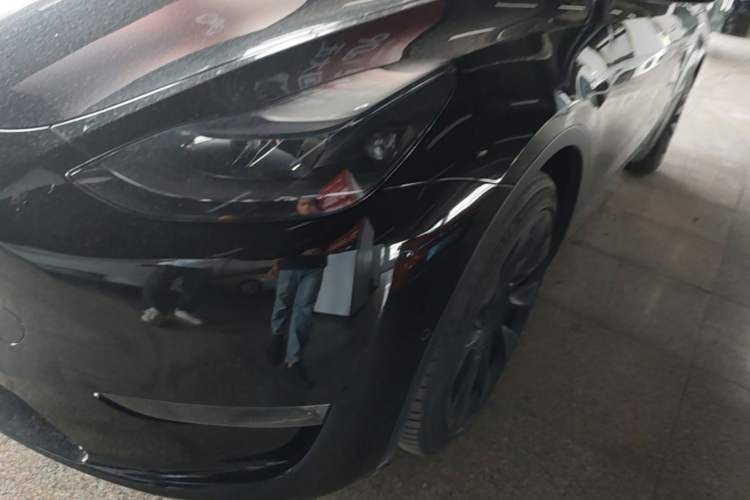 Used Tesla Model Y 2021 Standard Range Rear-Wheel Drive Version Left Front Headlight