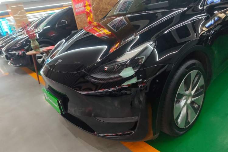 Used Tesla Model Y 2021 Long-Range All-Wheel-Drive Version 3D7 Left Front Headlight