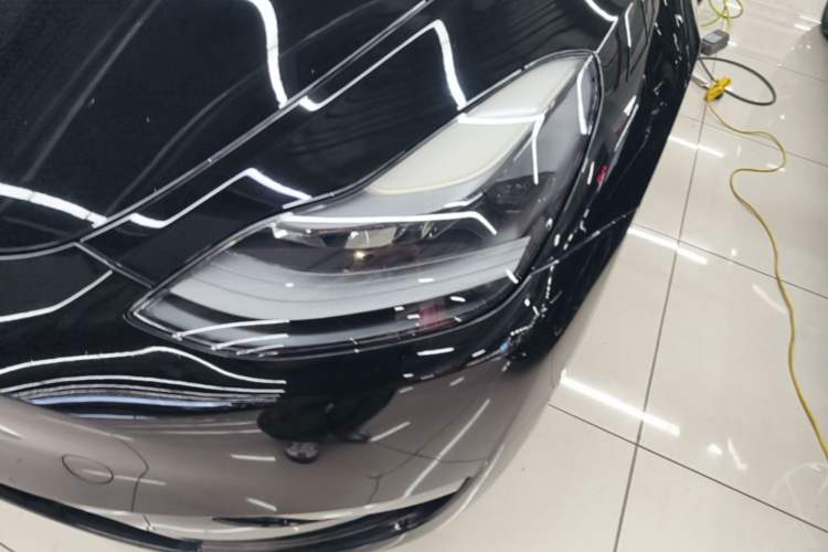 Used Tesla Model Y 2021 Standard Range Rear-Wheel Drive Version Left Front Headlight