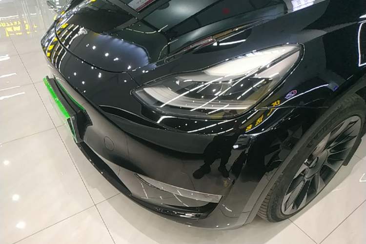 Used Tesla Model Y 2021 Long-Range All-Wheel-Drive Version 3D7 Left Front Headlight