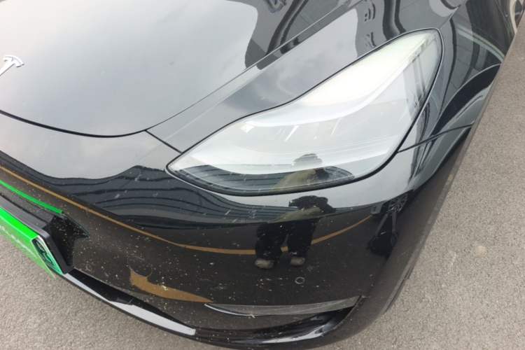 Used Tesla Model Y 2021 Standard Range Rear-Wheel Drive Version Left Front Headlight