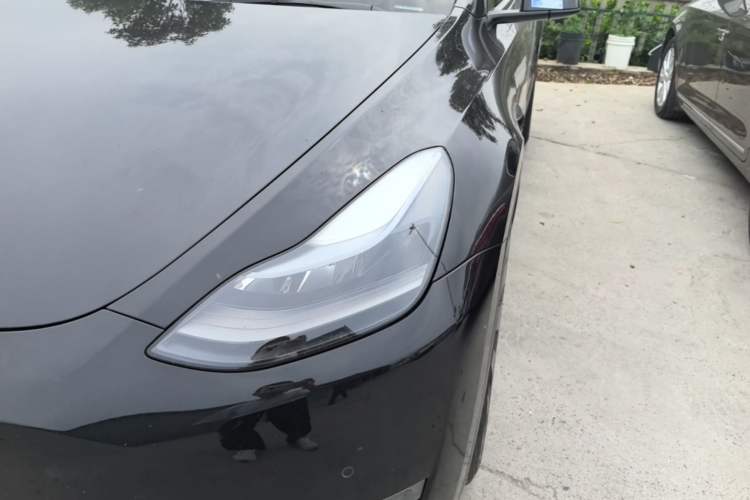 Used Tesla Model Y 2021 Performance High-Performance All-Wheel-Drive Version Left Front Headlight