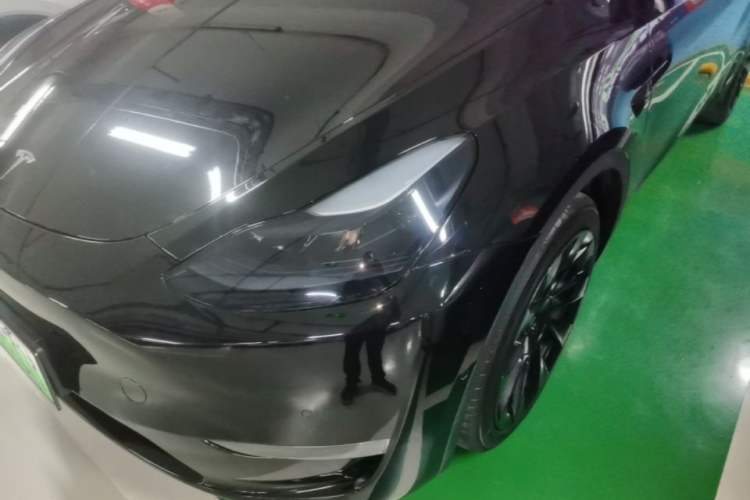 Used Tesla Model Y 2021 Long-Range All-Wheel-Drive Version Left Front Headlight