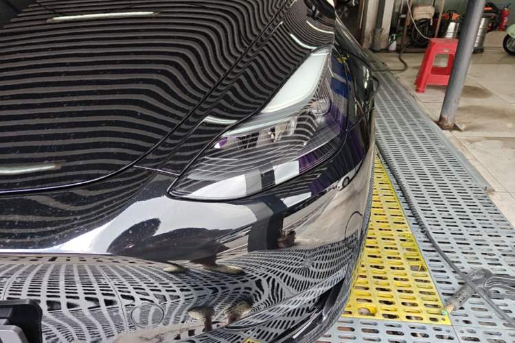 Used Tesla Model Y 2021 Standard Range Rear-Wheel Drive Version Left Front Headlight