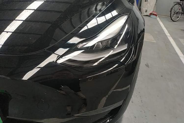 Used Tesla Model Y 2021 Standard Range Rear-Wheel Drive Version Left Front Headlight