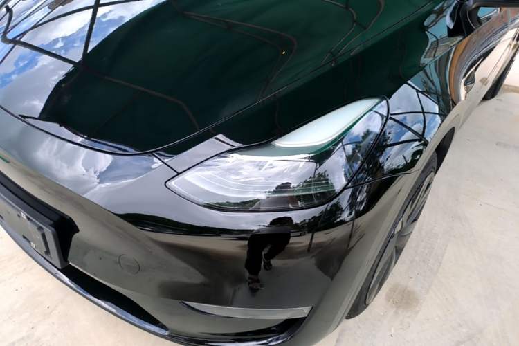 Used Tesla Model Y 2021 Revised Version 2 Long-Range All-Wheel-Drive Edition Left Front Headlight