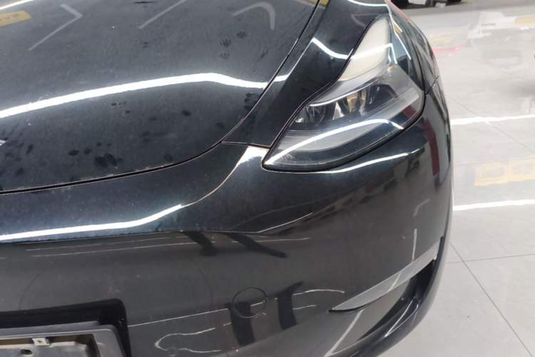 Used Tesla Model Y 2021 Standard Range Rear-Wheel Drive Version Left Front Headlight