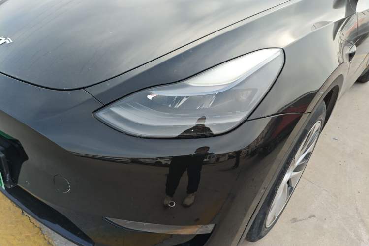 Used Tesla Model Y 2021 Standard Range Rear-Wheel Drive Version Left Front Headlight
