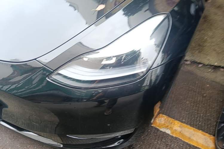 Used Tesla Model Y 2021 Standard Range Rear-Wheel Drive Version Left Front Headlight