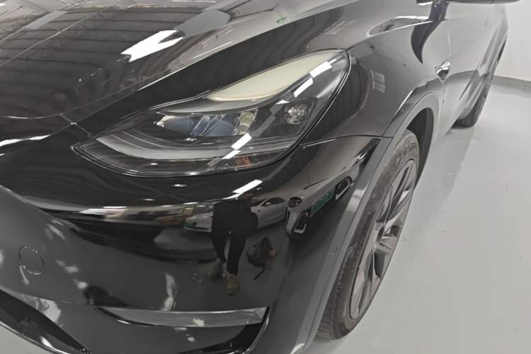 Used Tesla Model Y 2021 Long-Range All-Wheel-Drive Version Left Front Headlight