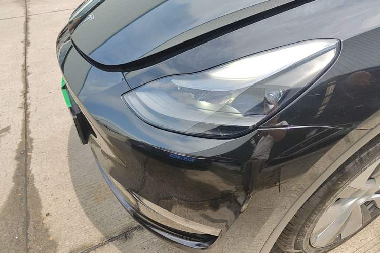 Used Tesla Model Y 2021 Standard Range Rear-Wheel Drive Version Left Front Headlight