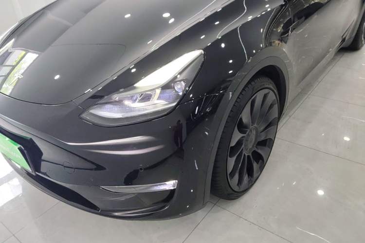 Used Tesla Model Y 2021 Performance High-Performance All-Wheel-Drive Version Left Front Headlight