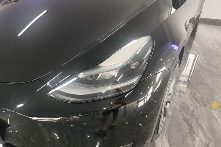 Used Tesla Model Y 2021 Performance High-Performance All-Wheel-Drive Version Left Front Headlight