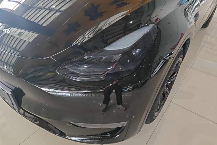 Used Tesla Model Y 2021 Long-Range All-Wheel-Drive Version 3D7 Left Front Headlight