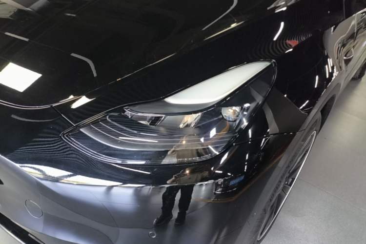 Used Tesla Model Y 2021 Long-Range All-Wheel-Drive Version 3D7 Left Front Headlight