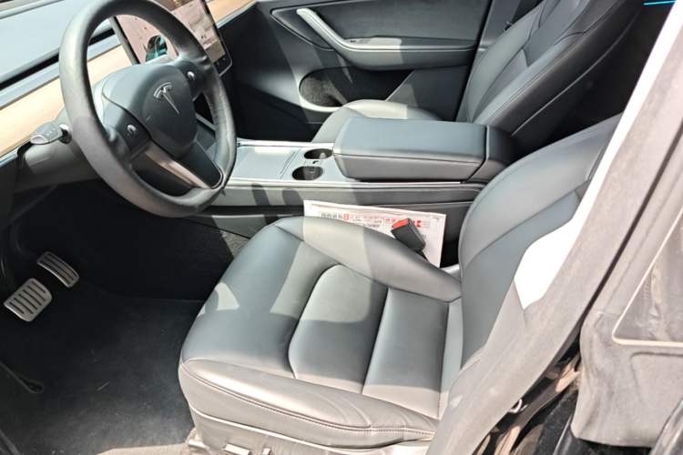 Used Tesla Model Y 2021 Long-Range All-Wheel-Drive Version Left Front Seat