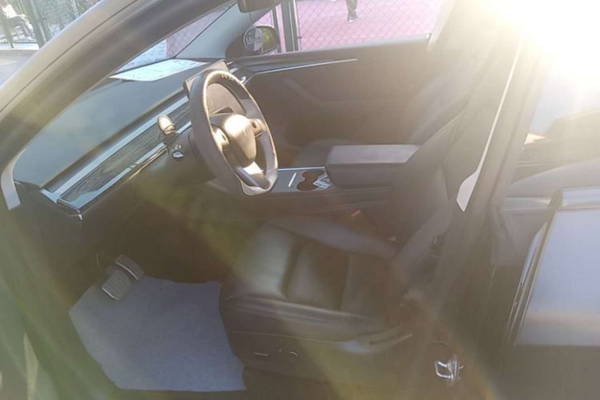 Used Tesla Model Y 2021 Long-Range All-Wheel-Drive Version 3D7 Left Front Seat