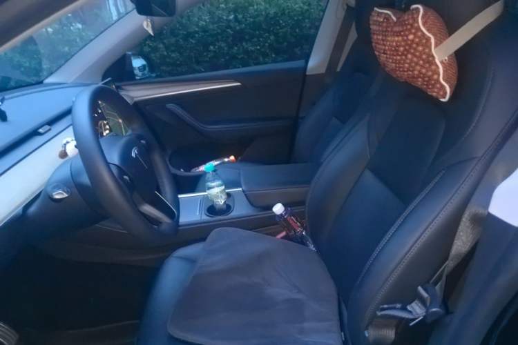 Used Tesla Model Y 2021 Standard Range Rear-Wheel Drive Version Left Front Seat