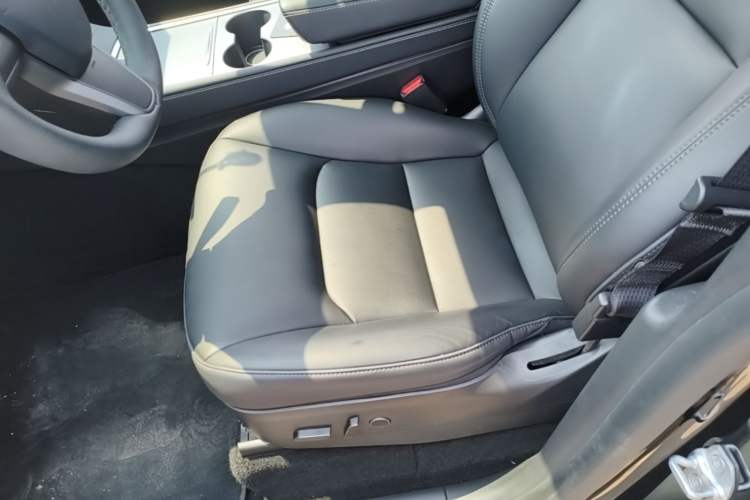 Used Tesla Model Y 2021 Standard Range Rear-Wheel Drive Version Left Front Seat