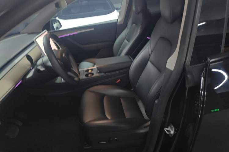 Used Tesla Model Y 2021 Long-Range All-Wheel-Drive Version Left Front Seat