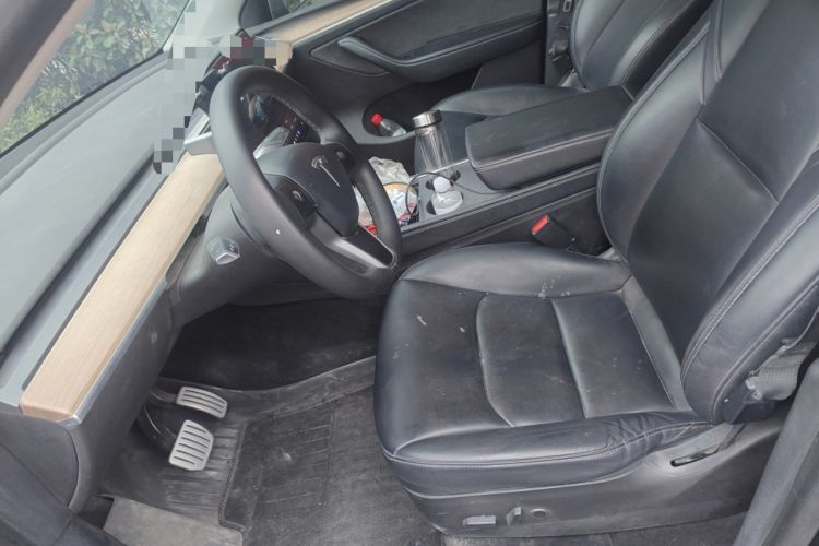 Used Tesla Model Y 2021 Performance High-Performance All-Wheel-Drive Version Left Front Seat