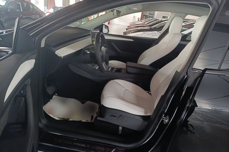Used Tesla Model Y 2021 Standard Range Rear-Wheel Drive Version Left Front Seat