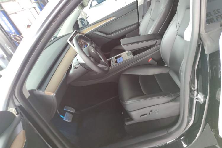 Used Tesla Model Y 2021 Standard Range Rear-Wheel Drive Version Left Front Seat