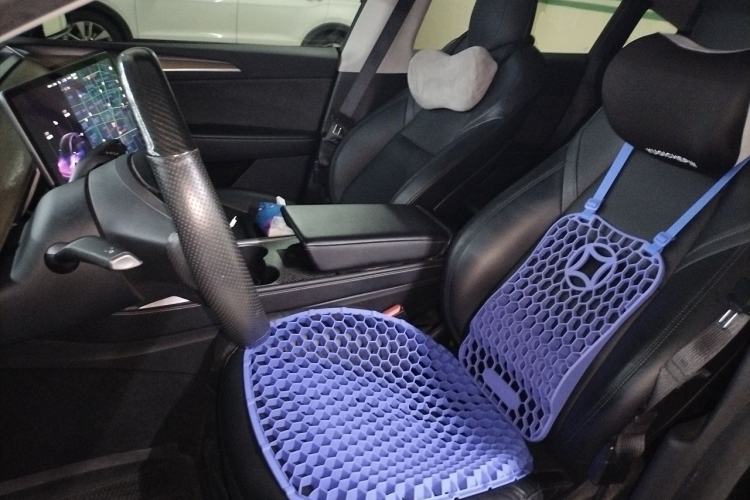 Used Tesla Model Y 2021 Standard Range Rear-Wheel Drive Version Left Front Seat