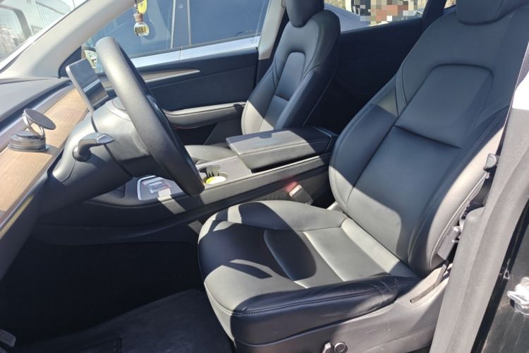 Used Tesla Model Y 2021 Standard Range Rear-Wheel Drive Version Left Front Seat
