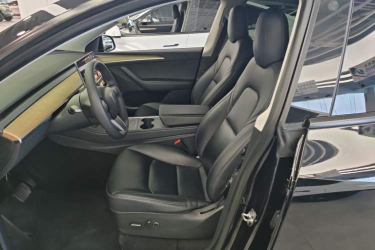 Used Tesla Model Y 2021 Standard Range Rear-Wheel Drive Version Left Front Seat