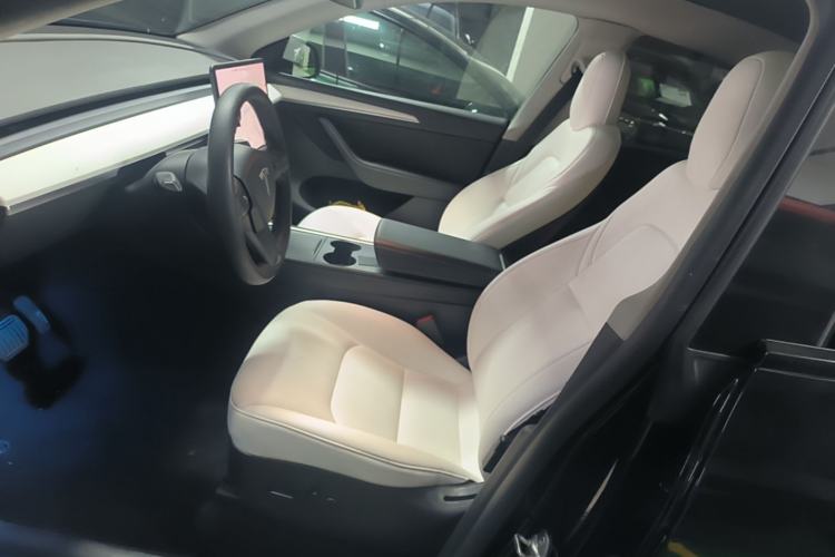 Used Tesla Model Y 2021 Long-Range All-Wheel-Drive Version 3D7 Left Front Seat