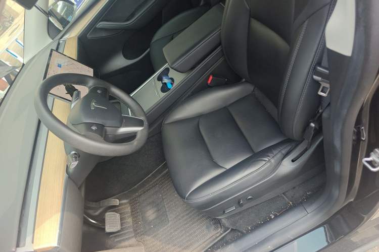 Used Tesla Model Y 2021 Standard Range Rear-Wheel Drive Version Left Front Seat
