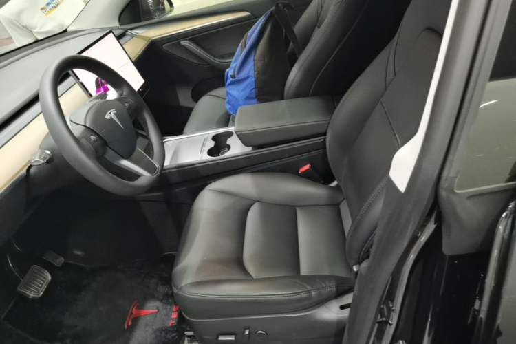 Used Tesla Model Y 2021 Standard Range Rear-Wheel Drive Version Left Front Seat