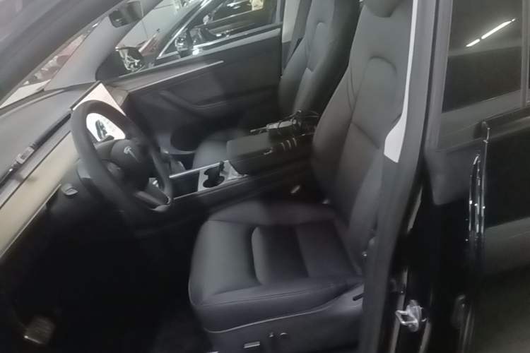 Used Tesla Model Y 2021 Standard Range Rear-Wheel Drive Version Left Front Seat