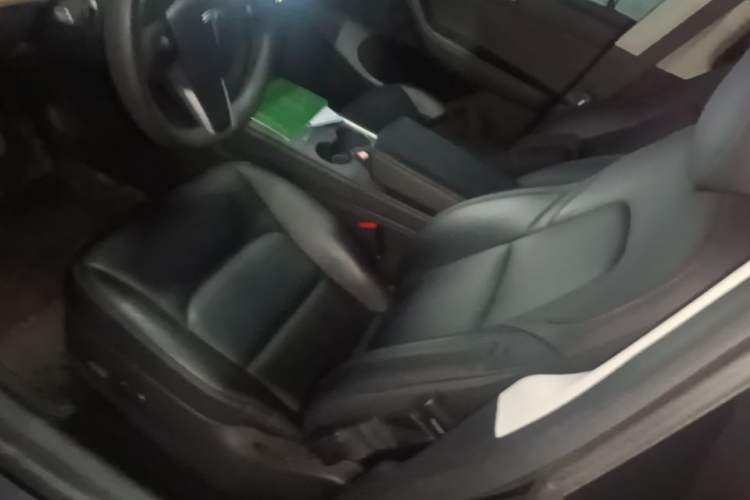Used Tesla Model Y 2021 Standard Range Rear-Wheel Drive Version Left Front Seat