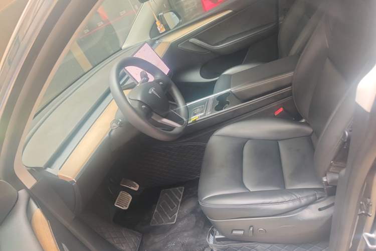 Used Tesla Model Y 2021 Standard Range Rear-Wheel Drive Version Left Front Seat