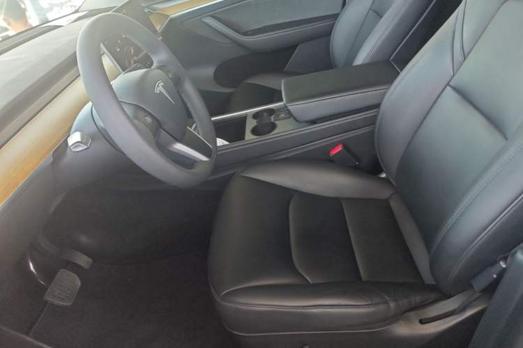 Used Tesla Model Y 2021 Standard Range Rear-Wheel Drive Version Left Front Seat