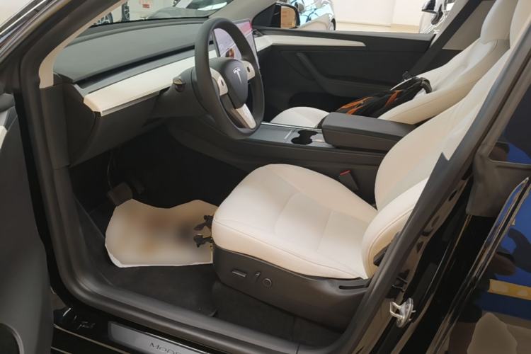 Used Tesla Model Y 2021 Standard Range Rear-Wheel Drive Version Left Front Seat