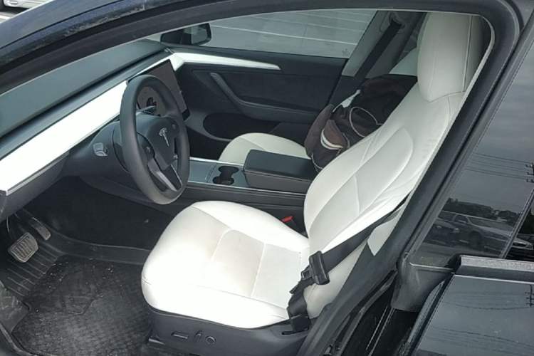 Used Tesla Model Y 2021 Standard Range Rear-Wheel Drive Version Left Front Seat