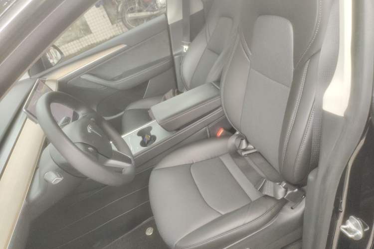 Used Tesla Model Y 2021 Standard Range Rear-Wheel Drive Version Left Front Seat