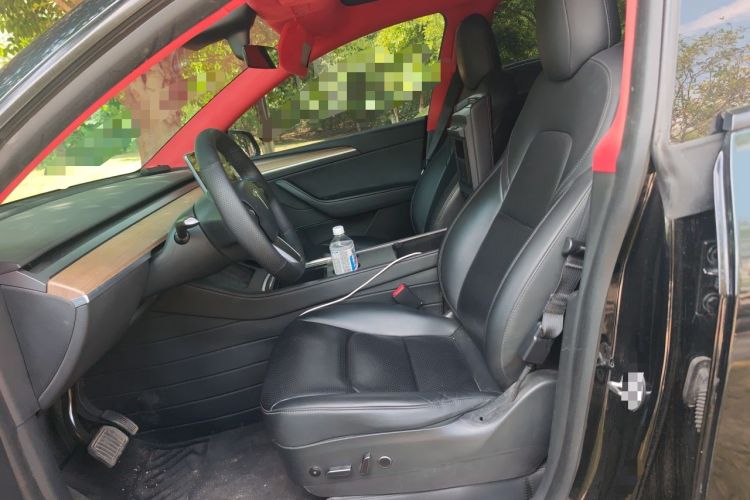 Used Tesla Model Y 2021 Standard Range Rear-Wheel Drive Version Left Front Seat