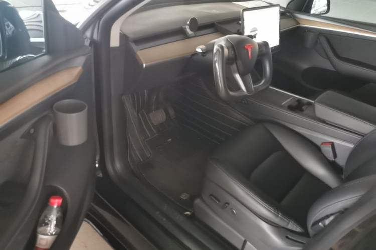 Used Tesla Model Y 2021 Standard Range Rear-Wheel Drive Version Left Front Seat